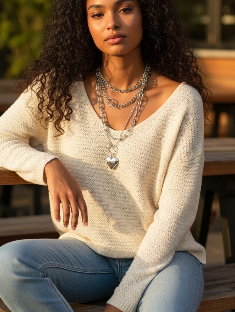 A Complete Curated Jewelry Bundle 4pc Layered Necklaces And Bonus Accessories